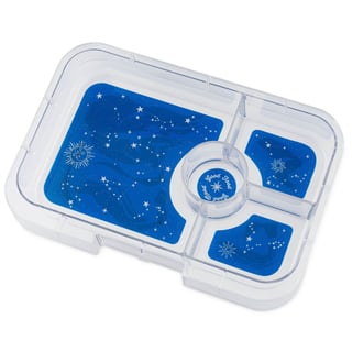 Yumbox Tapas XL Tray 4 Vakken Zodiac - Blauw