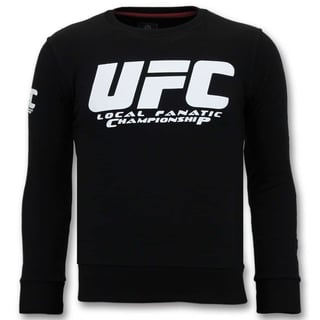 Luxe Sweater Heren - UFC Championship - Zwart