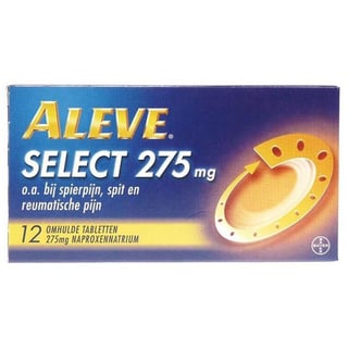Aleve Select 275mg Uad Bayer 12tb