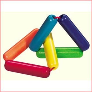 Haba Houten Rammelaar Triangel