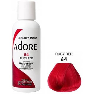 Adore Semi Permanent Hair Color 64 - Ruby Red 118ML