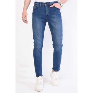 Spijkerbroek Heren Stretch Regular Fit - DP30-NW - Blauw