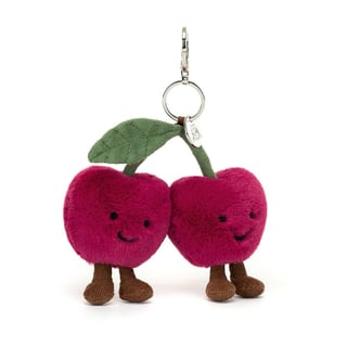 Jellycat Bashful Cherries - Bag Charm