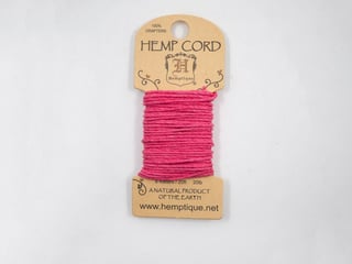 Hemp Cord  6m & 3m - Neon Pink