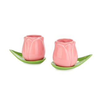 Coffee Cup Set Tulip - Pink