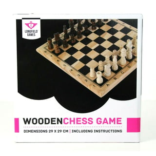 Wooden Chess Game Medium