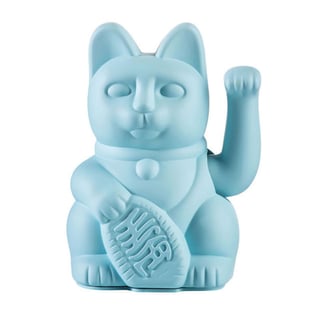 Lucky Cat Blue 15cm