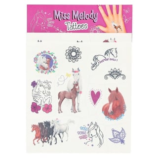 Miss Melody Tatoeage Set