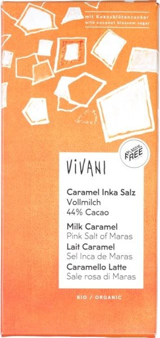 Melkchocolade - caramel/Inka Zout