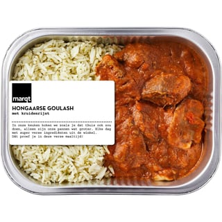 Hongaarse Goulash Met Kruidenrijst