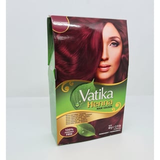 Vatika Henna Hair Colour Burgundy 60Gr