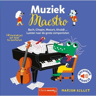 Clavis Geluidenboekje Muziek Maestro 2+