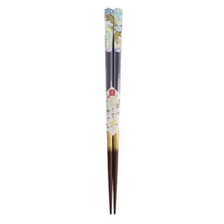 Chopsticks Adesugata Blauw-Goud 23cm