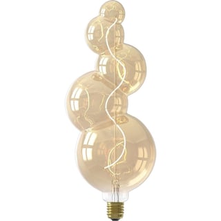 Calex Alicante Led Lamp 220-240V 4W 130Lm E27, Gold 2100K Dimmable, Energy Label B