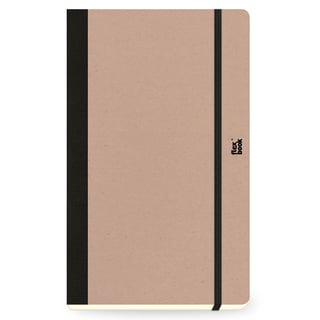 FlexBook EcoSmiles Notebook A5 Line - Almond