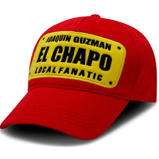 Baseball Cap Heren - EL CHAPO - Rood - One Size