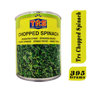 Trs Canned Chopped Spinach 395 Grams