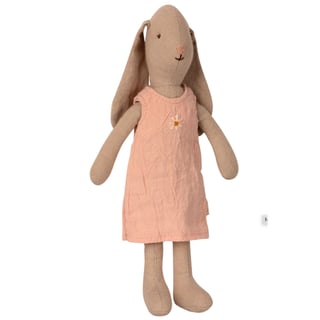 Maileg Bunny Size 1 in Dress - Rose
