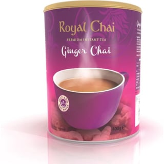 Royal Chai Ginger (Unsweet) Tub 400 Grams