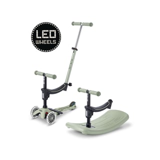 Mini Micro 6in1 Rock & Go LED Groen