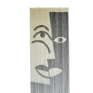 Deurgordijn Bamboe Picasso Zwart-Wit