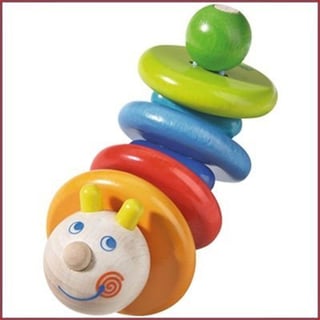 Haba Houten Grijpspeeltje Ri-Ra-Rups