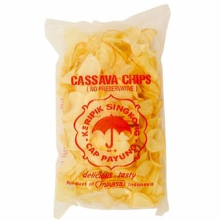 Cassava Chips Natural 250g Mirasa - Cap Payung