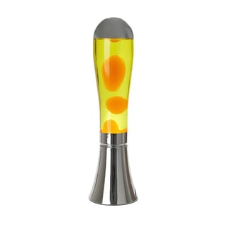 Lavalamp Magma Zilver Geel