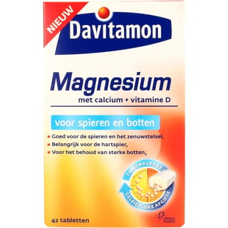 Davitamon Magnesium Spieren en Botten 42st 4