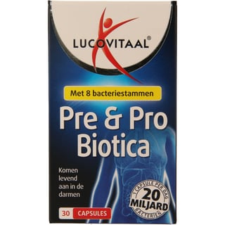 Lucovitaal Pre&probiotica 30 Caps