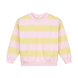 Isac Sweater Pink/Yellow Stripe