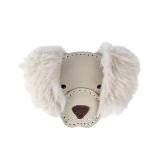 Donsje Josy Exclusive Hairclip Golden Retriever Ivory Classic Leather