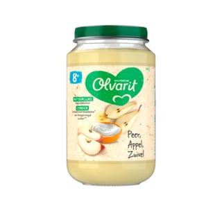 Olvarit 8+mnd Peer Appel Yoghurt