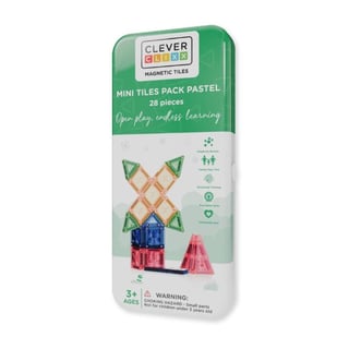 Cleverclixx Mini Tiles Pack Pastel 28 Stuks