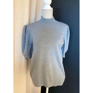 Basis shortsleeve Knit - Stylish Grey