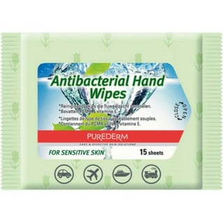 Purederm Antibacterial Hand Wipes