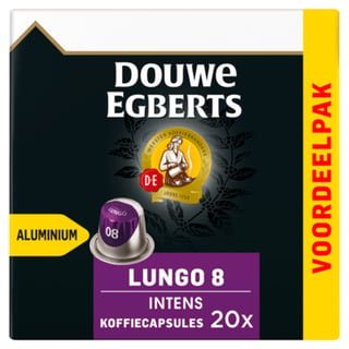 Douwe Egberts Lungo Intens Koffiecups Voordeelpak
