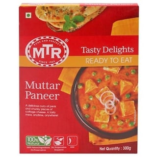 MTR Ready to Eat Mutter Paneer 300 Grams