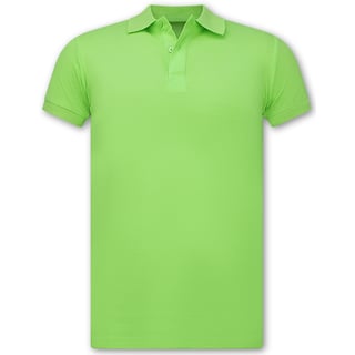 Poloshirt Heren - Heren Poloshirts Korte Mouw - Polo Heren - Slim Fit - A150 - Geel