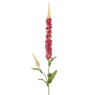 Kunstbloem Hyssop Fuchsia Op Steel 84cm