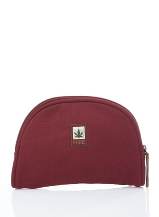 Small (Cosmetic) Bag - Bordeaux Red