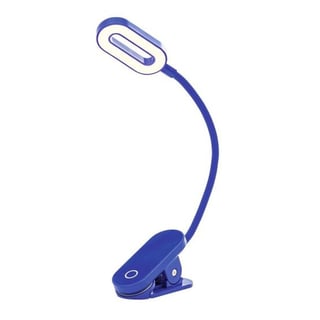 Libri LED Clip-on Book Lamp Touch - Bright Blue