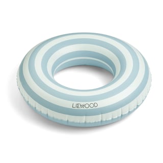 Liewood Baloo Swim Ring Stripe: Sea Blue/Creme De La Creme
