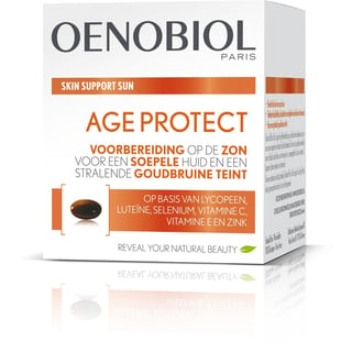 Oenobiol Paris Skin Support Sun Age Protect 30 Capsules Op Basis Van Tomaat