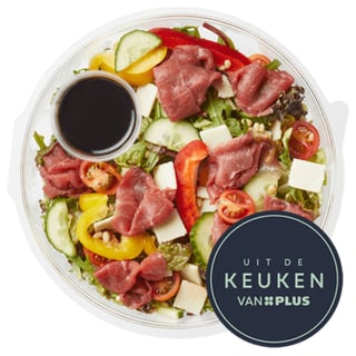 Uit De Keuken Van PLUS Lunchsalade Carpaccio Balsamico