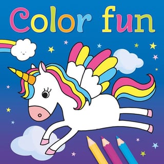 Kleurboek Color Fun Unicorns