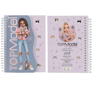 TOPModel Mini Ontwerper en Notitieblok Cat Love