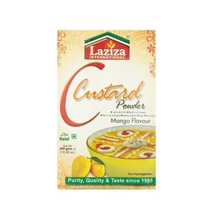 Laziza Custard Powder - Mango Flavour 300 Grams