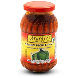 Mothers Mango Hot Pickle 500Gr