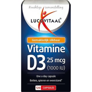 Lucovitaal Vitamine D3 25mcg (1000i